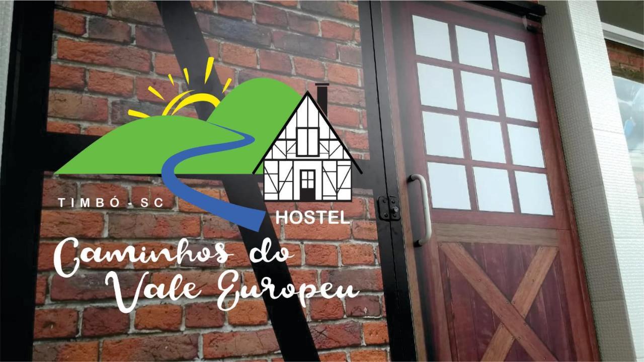 Caminhos Do Vale Europeu Hostel Timbó Exterior foto